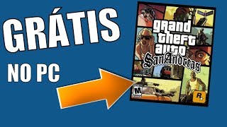 GTA San Andreas GRÁTIS para PC  Saiba como BAIXAR [upl. by Bartlet]