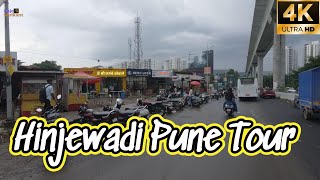 Hinjewadi Phase 3 Pune Tour in 4K  Pune  Maharashtra  India 4k Drive [upl. by Noletta]