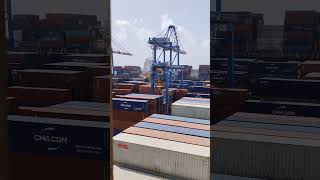 CMA SHIP  Largest Ship  CMA CGM  shorts ytshorts seaportlife93 [upl. by Yelsew]