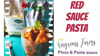 Red Sauce Pasta  Wingreen Farms Pizza amp Pasta Sauce [upl. by Mcguire]