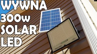 Wywna 300w LED solar light [upl. by Retsevel964]