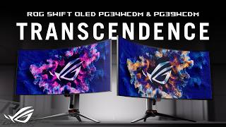 ROG Swift OLED PG34WCDM amp PG39WCDM  Transcendence I ROG [upl. by Merrielle]