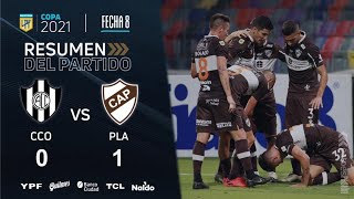 Copa De La Liga  Fecha 8  resumen de Central Córdoba  Platense [upl. by Hakim346]