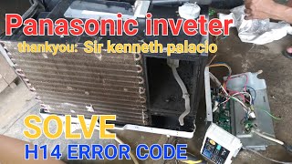 H14 ERROR CODE PANASONIC INVERTER [upl. by Attela]