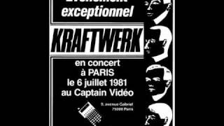 Kraftwerk  Autobahn live in Paris France [upl. by Nylessej]