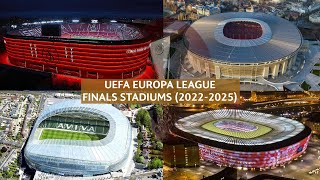 Future UEFA Europa League Finals Stadiums 20222025 [upl. by Leaper]