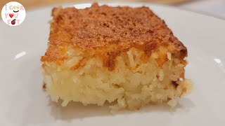 Moist amp Super Delicious Coconut Cake No FlourNo Butter Cake Recipe By I Cook You Eat [upl. by Oninotna]