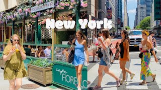 4K🇺🇸NYC Summer Walk🗽Times Square to Columbus Circle amp Lincoln Center in Manhattan  May 2022 [upl. by Decrem655]