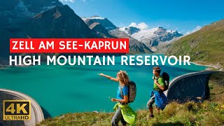 Kaprun Stauseen High Mountain Reservoir 🇦🇹 Spectacular Views at 2000meters 4k ExploreAustria [upl. by Merwin971]