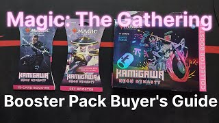 An Idiots Guide to Magic The Gathering Booster Packs  Buyers Guide [upl. by Akimal]