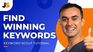 Amazon Keyword Research  How to Use Jungle Scout  Keyword Scout 2023 [upl. by Gerbold]