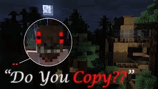 GOATMAN in MINECRAFT Park Ranger Horror  DO YOU COPY  Scary Animation [upl. by Nylknarf]