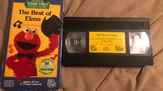 The Best of Elmo 1994 VHS HQ [upl. by Ylesara]