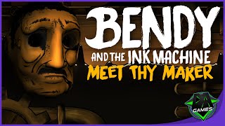 BENDY SONG MEET THY MAKER LYRIC VIDEO  DAGames [upl. by Thorwald]