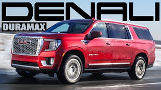 STRONG 2021 GMC Yukon Denali XL Duramax Diesel Review [upl. by Proudman134]