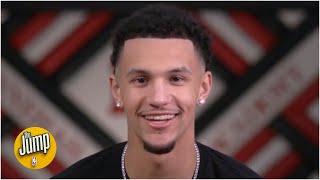 Jalen Suggs declares for the NBA Draft and tells Robert Horry about his big shot  The Jump [upl. by Nisen467]