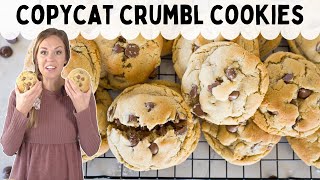 How to Make The BEST Chocolate Chip Cookies Copycat Crumbl Cookies [upl. by Melisandra]