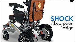 8 Amazing Foldable electric wheelchair Sold On Amazon April 2022 [upl. by Benni658]