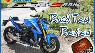 Suzuki GSXS1000  Test Ride and Review 60fps [upl. by Lisette]