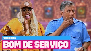 Teresinha quer dar TRABALHO pra Bebeto 🫦  Vai Que Cola  Multishow [upl. by Lachus]