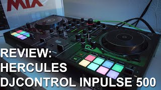 REVIEW Hercules DJCONTROL Inpulse 500 en español [upl. by Hendren]