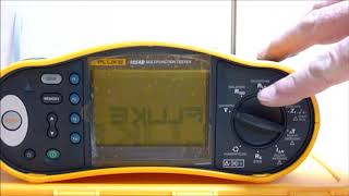 Fluke 1654 DIE MESSBEREICHE VDE 0100 VDE 0105 Installationstester Anlagentester [upl. by Notse]