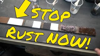 Stopping Rust with Ospho Corroseal Eastwood Encapsulator Platinum NHOU and Fluid Film PART 2 [upl. by Elsy465]