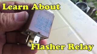 How To Fix A Cars Turn Signal Pt 1  How To Test Flasher Relay [upl. by Brigham841]