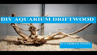 How to make driftwood in three simple steps  Diy driftwood [upl. by Giffard]