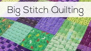 Big Stitch Quilting [upl. by Schmidt]