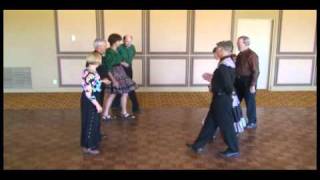 Video Square Dance Lessons  Mainstream Lesson 4 [upl. by Nnaylime]