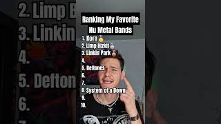 Ranking Nu metal Bands [upl. by Stelu]