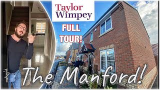 INSIDE Taylor Wimpey  THE MANFORD  FULL Show Home House Tour  New Build UK [upl. by Mariette]