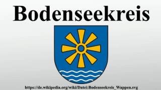 Bodenseekreis [upl. by Airehc]