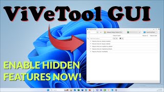 Enable Hidden Windows Features with ViVeTool [upl. by Dorinda]