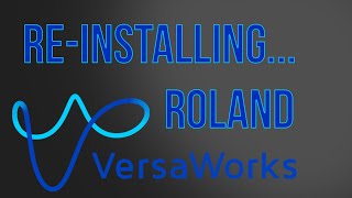 Roland Versaworks 6 Installation [upl. by Kcor]