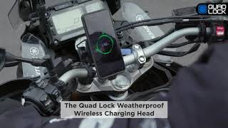 Quad Lock  Whats Included  How To Install  Weatherproof Wireless Charging Head [upl. by Occer819]