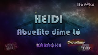 Heidi  Abuelito dime tú  Opening Karke CastellanoLatino [upl. by Emmit752]