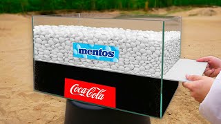 EXPERIMENT COCA COLA AND MENTOS [upl. by Eelyek]