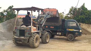 MITSUBISHI WS400 Wheel Loader Excavator Collection Construction Work Truck [upl. by Nebeur489]