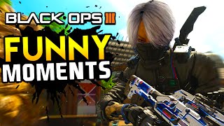 Black Ops 3 Funny Moments  Ricochet Shot Killcams Death by Trains BO3 [upl. by Cassandre798]