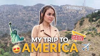 AMERICA TRAVEL VLOG  IVANA ALAWI [upl. by Merilyn]