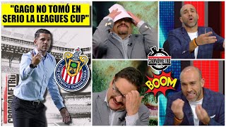 PIETRASANTRA se altera con ADAL por decir que CHIVAS NO FRACASÓ en la LEAGUES CUP  Cronómetro [upl. by Saree]