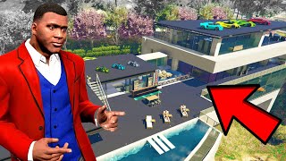 GTA 5 FRANKLIN BECOMES BILLIONAIRE IN GTA V [upl. by Hashimoto]