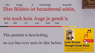 Dies Bildnis ist bezaubernd schön from Mozarts quotThe Magic Flutequot  English interlinear translation [upl. by Sivie]