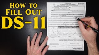 How to Fill Out the DS11 Application for a US Passport usapassportapplicationprocess [upl. by Bidget314]