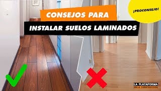 Instalar SUELO LAMINADO  PROCONSEJO  LPC [upl. by Morra]