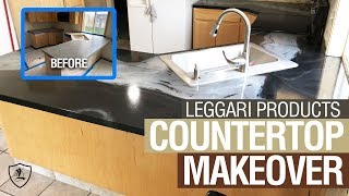 Epoxy Over Formica Countertop Tutorial [upl. by Laughton]