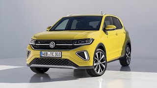 New 2023 Volkswagen TCROSS facelift is here First Look Interior Exterior [upl. by Quennie31]