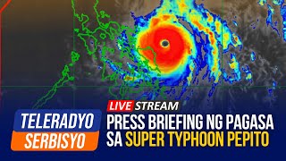 LIVE PAGASA 11AM press briefing on super typhoon Pepito  16 November 2024 [upl. by Ahsinan]